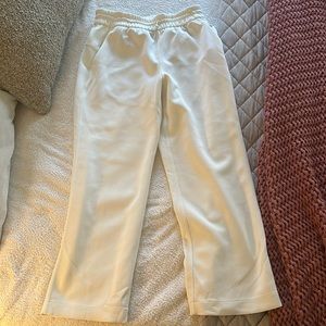 Butter soft cream lululemon cropped pants